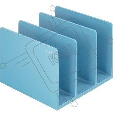 Подставка-ограничитель для книг Deli NS006BLUE Nusign 162x162x122мм синий