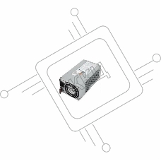 Блок питания Infortrend Power Supply 1200W unit with FAN module, 9681CPSU-0010