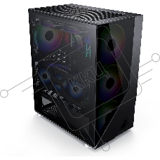 Компьютерный корпус AeroCool / Formula V-LINE 7713 черный без БП ATX 3x120mm 2xUSB2.0 1xUSB3.0 audio bott PSU