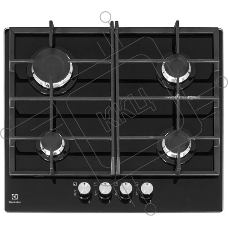 Газовая варочная поверхность Electrolux KGG6426K, независимая, черный