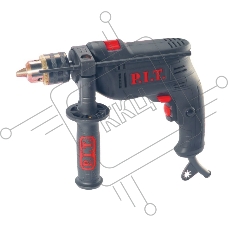Дрель P.I.T. ударная 600Вт, ключевой патрон 13мм PSB13-C6 Дрель P.I.T. ударная 600Вт, ключевой патрон 13мм PSB13-C6