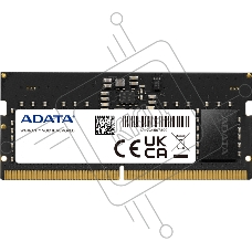 Оперативная память ADATA AD5S480032G-S, DDR5, 32GB (1x32 GB), 4800 MHz, CL40, SO-DIMM