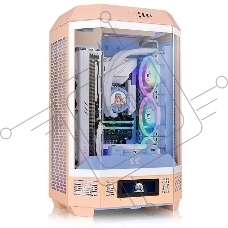 Корпус Thermaltake The Tower 300 розовый без БП miniITX 8x120mm 6x140mm 2xUSB3.0 audio bott PSU