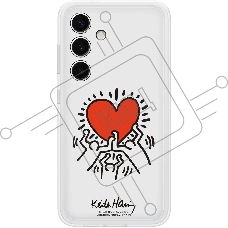 Чехол (клип-кейс) для Samsung Galaxy S24+ Flipsuit Case S24+ белый/прозрачный (EF-MS926CWEGRU)