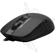 Мышь проводная A4Tech Fstyler FM12S черный, 1200 dpi, USB, кнопки - 3