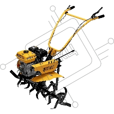 Мотоблок Denzel DPT-170SB, 7 л.с., ремен.сцеп, фрез 3х4, ШОМ, без колес, передачи 2В/1Н