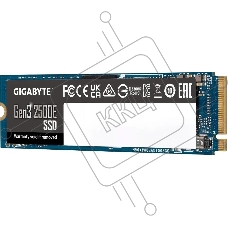 Накопитель SSD GIGABYTE 1Tb AORUS Gen3 2500E, M.2 2280, PCIe 3.0 x4, NVMe, R/W 2400/1800