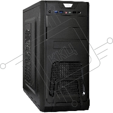 Компьютерный корпус ExeGate Miditower ExeGate CP-603 Black, ATX, (CP450W, 80мм), 2*USB+2*USB 3.0, Audio