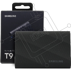 Внешний SSD Samsung T9, 4TB, USB 3.2 Gen 2x2 Type-C, R/W 2000/2000, черный