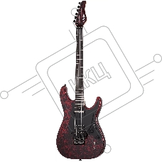 Электрогитара SCHECTER [SUN VALLEY SUPER SHREDDER FR-S RED REIGN RR] электрогитара 6-струнная, корпус: красное дерево, гриф: клен, накладка: черное дерево, 22 лада,Sustaniac, FloydRose, цвет: RED REIGN (RR)