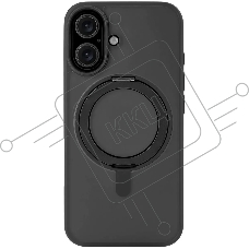 Чехол (клип-кейс) uBear для Apple iPhone 16 Clip 360 with MagSafe черный (CS437BL61RG-I24M)