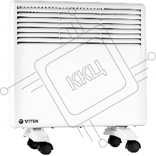 Конвектор Vitek VT-2183 белый, 1000Вт, 20м2, термостат