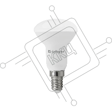 Лампочка светодиодная Defender R50-6W-865-E14 рефлектор, 6500 К, холодный дневной,1шт