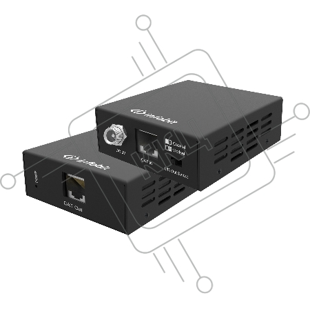 Удлинитель аудио сигнала Infobit [iTrans EA300] (Tx и Rx) по кабелю CAT, до 300 м