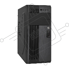 Компьютерный корпус Miditower ExeGate UN-605B Black, ATX, <UN350, 120mm>, 2*USB, Audio, замок блокировки кнопки питания
