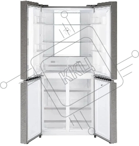 Холодильник Weissgauff WCD 450 X NoFrost Inverter 2-хкамерн. нержавеющая сталь инвертер