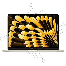 Ноутбук Apple MacBook Air 15 (2024) MXD33 15-inch M3 chip with 8-core CPU and 10-core GPU, 16GB, 512GB SSD - Starlight