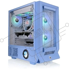Компьютерный корпус Thermaltake Ceres 350 MX голубой без БП E-ATX 2x140mm 2xUSB3.0 audio bott PSU