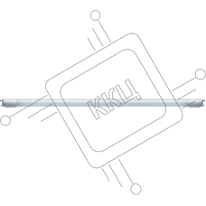 Лампа светодиодная ОНЛАЙТ OLL-G-T8-18-230-4K-G13 18 Вт 61939