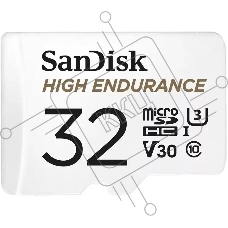 Флеш карта microSD 32Gb SanDisk microSDHC Class 10 UHS-I U3 V30 High Endurance Video Monitoring Card Флеш карта microSD 32Gb SanDisk microSDHC Class 10 UHS-I U3 V30 High Endurance Video Monitoring Card