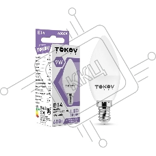 Лампа светодиодная TOKOV LIGHT 9 Вт С37 4000К Е14 176-264В