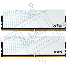 Оперативная память XPG Lancer, DDR5, 64GB (2x32GB), 6400MHz, CL32, DIMM, с радиаторами, белый