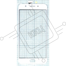 Сенсорное стекло (тачскрин) для OPPO A59S, белое