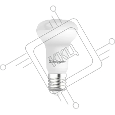 Лампочка светодиодная Defender R63-8W-830-E27 рефлектор, 3000 К, теплый белый, 1 шт.