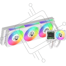 Система жидкостного охлаждения Formula V Line Cryo Wing Digi 360 WH, 360мм, LCD 2.73