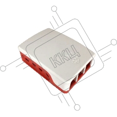 Корпус ACD RA597 Red+White ABS Case for Raspberry 4B