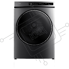 Сушильная машина Korting KD 60IHP83 GR серый, 10 кг, сушка - конденсационная, программ - 10, 60 x 85.3 x 58.4 см