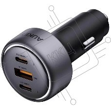 Автомобильное зарядное устройство Aukey Pathfinder 66W серый ACC-CC-P1