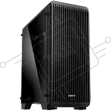 Компьютерный корпус MidiTower Zalman S2 TG TEMPERED GLASS WINDOW black (ATX, mATX, Mini-ITX, USB2.0 x2, USB3.0x1, без БП) (S2 TG)