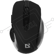 Мышь беспроводная Defender Prime MB-053 черный, 1600 dpi, радиоканал, USB, кнопки - 6