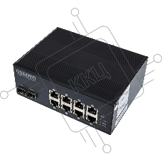 Коммутатор OSNOVO SW-60802/IC, 8×100 Мбит/с PoE + 2×1 Гбит/с SFP, неуправляемый