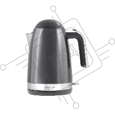 Чайник электрический Galaxy Line GL 0332, графитовый, пластик, 2200 Вт, 1,7 л