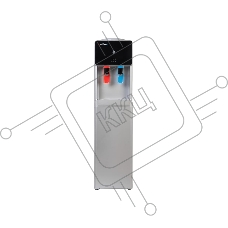 Кулер Hotfrost V840S напольный компрессорный серебристый/черный