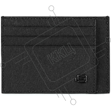 Чехол для кредитных карт Piquadro Black Square PP2762B3R/N черный натур.кожа