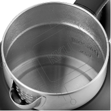 Чайник электрический Kitfort КТ-6196-1 1.5л. 2200Вт черный/серебристый (корпус: нержавеющая сталь)