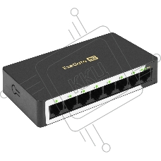 Коммутатор ExeGate EDGS-2108D, 8×1 Гбит/с, управляемый