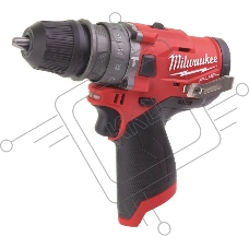 Дрель-шуруповерт Milwaukee M12 FPDXKIT-202, Аккумуляторная, 12В, 2 АКБ, Кейс