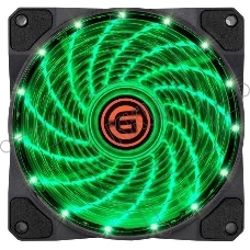 Вентилятор для корпуса LED 12LG15 (зеленый) (108309)