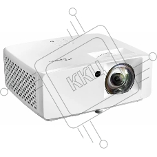 Лазерный проектор Optoma ZH350ST DLP; FULL HD (1920*1080); 3500 lm; 300000:1; 0,496:1; 2xHDMI; 1xAudio 3.5m; USB-A power 1.5A;RS232; RJ45; 15W; 32dB; 3 кг; белый