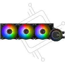 Жидкостная система охлаждения MSI MAG CoreLiquid E360, 3x ARGB Fan, Color Box, LGA1700, AM5