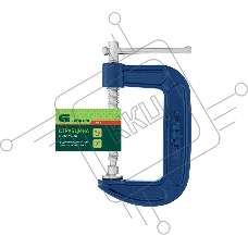 Струбцина Сибртех 20582 g-образная, 75 мм