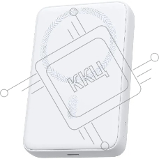 Внешний аккумулятор Aukey Magnetic 10000 Qi белый