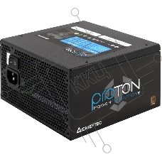 Блок питания Chieftec Proton BDF-600S-Bulk, 600Вт, 80 PLUS Gold, Active PFC, 120мм, черный