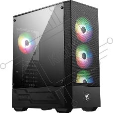 Компьютерный корпус MSI MAG FORGE 112R 2xUSB 3.0, 4x120мм ARGB Fan, ARGB Control Board, Tempered Glass Window, Brown Box (949679)
