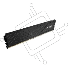 Оперативная память XPG Gammix D35, DDR4, 8GB (1x8GB), 3600MHz, CL18, с радиатором, черный