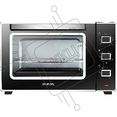 Мини-печь Hyundai MIO-HY107 45л. 2200Вт черный